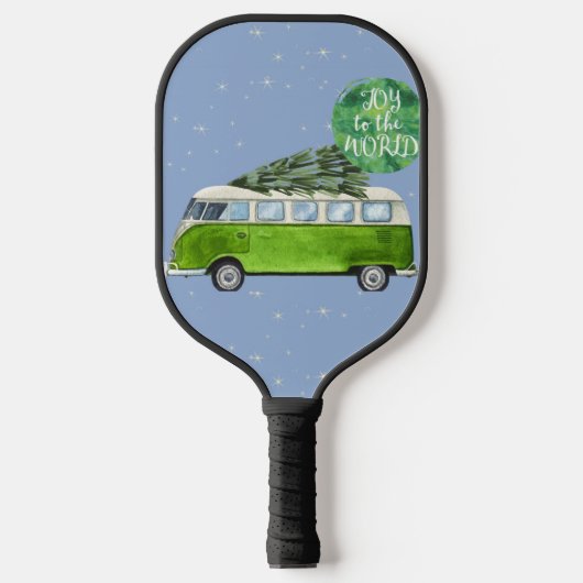 Kerst Pickleball Paddle (Voorkant)