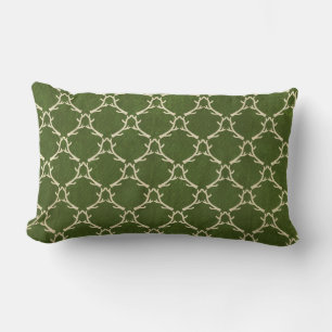 Kerst Pillow Green met Antlers Kussen