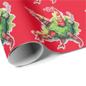Kerst Pinata Cadeaupapier (Rol Hoek)