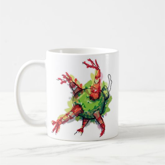 Kerst Pinata Koffiemok (Links)