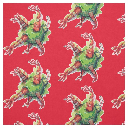 Kerst Piñata Stof (Swatch)
