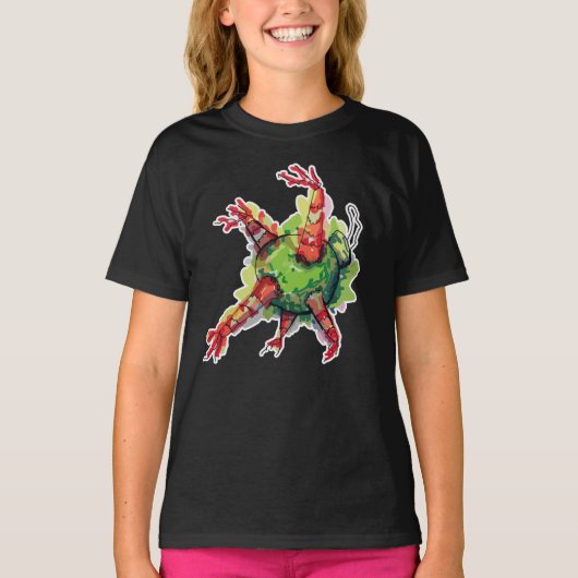 Kerst Piñata T-shirt (Voorkant)