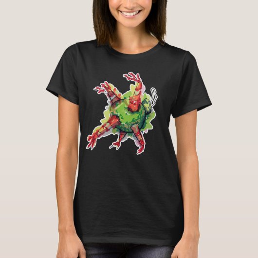 Kerst Piñata T-shirt (Voorkant)