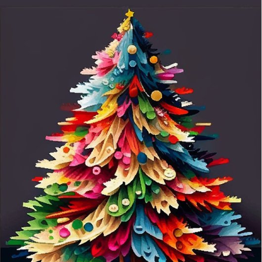 Kerst Pine Tree iPhone / iPad hoesje