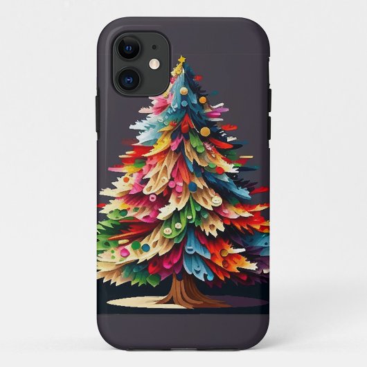 Kerst Pine Tree iPhone / iPad hoesje