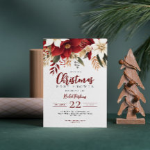 Kerst Pinecone Berries Unisex Baby shower