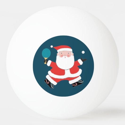 Kerst Ping Pong Bal Pingpongbal (Voorkant)
