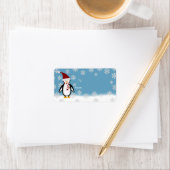 Kerst Pinguïn Gift Labels (Insitu)