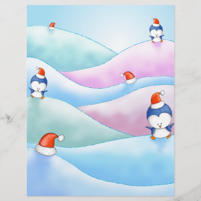 kerst pinguïn land (Voorkant)