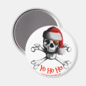 Kerst Pirate magneet (Voorkant / Achterkant)
