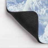 Kerst Pitbull Dog Snowman Muismat (Hoek)