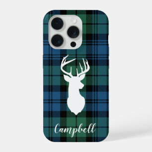 Kerst Plaid Clan Campbell Tartan iPhone 15 Pro Case