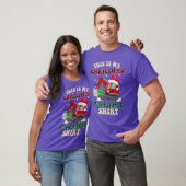 Kerst Plaid Graafmachine Grappige Kerst Pyjama jon T-shirt (Unisex)