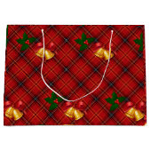 Kerst Plaid Groot Cadeauzakje (Voorkant)