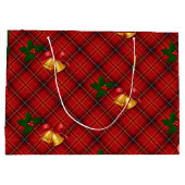 Kerst Plaid Groot Cadeauzakje (Achterkant)