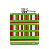 Kerst Plaid Heupfles (Achterkant)