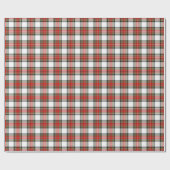 Kerst Plaid Inpakpapier (Vlak)