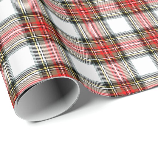 Kerst Plaid Inpakpapier (Rol Hoek)