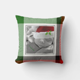 Kerst Plaid Keepsake Foto Familienaam Fun Kussen