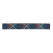 Kerst plaid klassieke marine vakantie grosgrain lint (Voorkant)