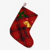 Kerst Plaid Kleine Kerstsok (Voorkant (Hangend))