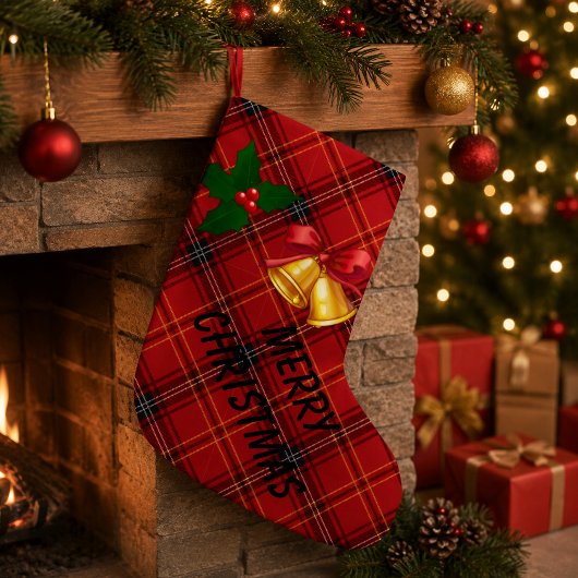 Kerst Plaid Kleine Kerstsok