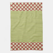 Kerst Plaid Microvezel Keukenhanddoek (Verticaal)