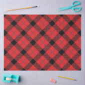 Kerst Plaid Serie Ontwerp 1 Tissuepapier (Craft)