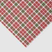 Kerst Plaid Tissuepapier (Detail)
