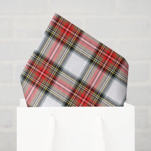 Kerst Plaid Tissuepapier (Cadeauzakje)