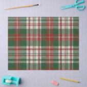 Kerst Plaid Tissuepapier (Craft)