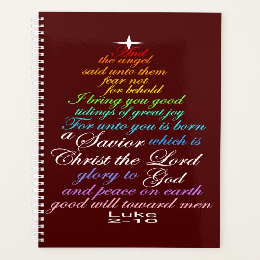 Kerst Planner (Voorkant)