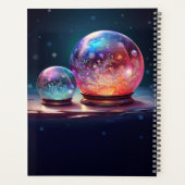 Kerst Planner met Kristallen Sneeuwballen (Achterkant)