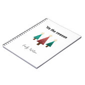 Kerst Planner Notitieboek (Linkerzijde)