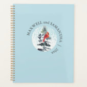 Kerst Planner Waterverf Winter Wonderland (Voorkant)