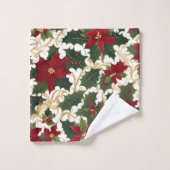 Kerst planten Galore badhanddoek set Bad Handdoek (Wasdoekje)