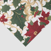 Kerst planten Galore tissue papier (Detail)
