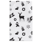 Kerst - plechtige vergadering klein cadeauzakje (Achterkant)