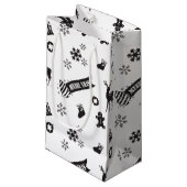 Kerst - plechtige vergadering klein cadeauzakje (Voorkant Gekanteld)