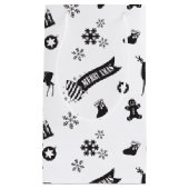 Kerst - plechtige vergadering klein cadeauzakje (Voorkant)