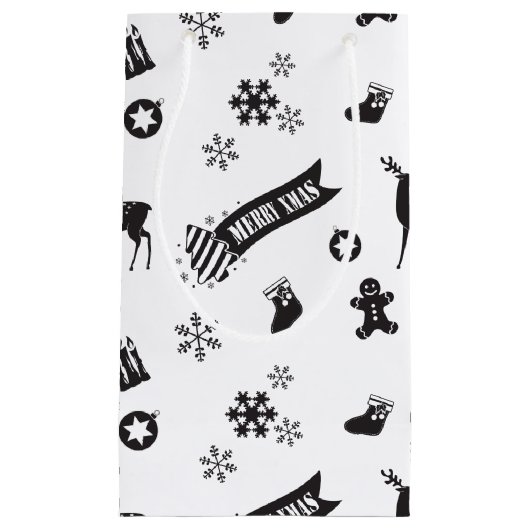 Kerst - plechtige vergadering klein cadeauzakje (Voorkant)