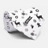 Kerst - plechtige vergadering stropdas (Opgerold)