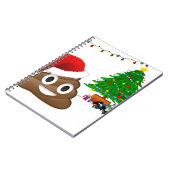 kerst poe emoji notitieboek (Linkerzijde)