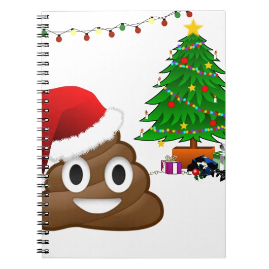 kerst poe emoji notitieboek (Voorkant)