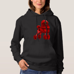 Kerst Poedel Patroon Hoodie