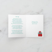 Kerst Poëzie Kaart (Binnen)