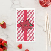 Kerst Poinsettia servetten (Insitu)