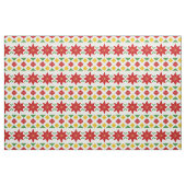 Kerst Poinsettia Stof (Fat Quarter)