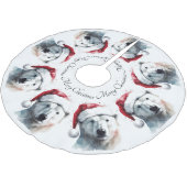 Kerst Polar Beer, aanpasbaar Kerstboom Rok (Gekanteld)