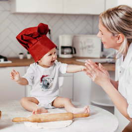 Kerst Polar Beer, aanpasbaar Romper